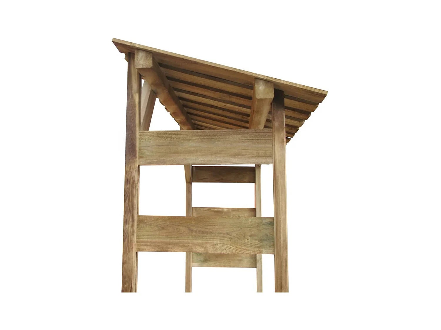 Sophie-Pascale  Abri de stockage du bois de chauffage 150x44x176 cm Pin imprégné