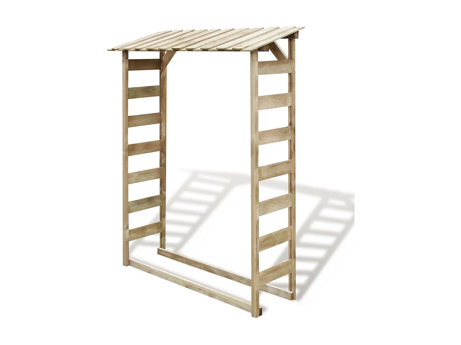 Sophie-Pascale  Feuerholz-Lagerschuppen 150×44×176 cm Imprägniertes Kiefernholz