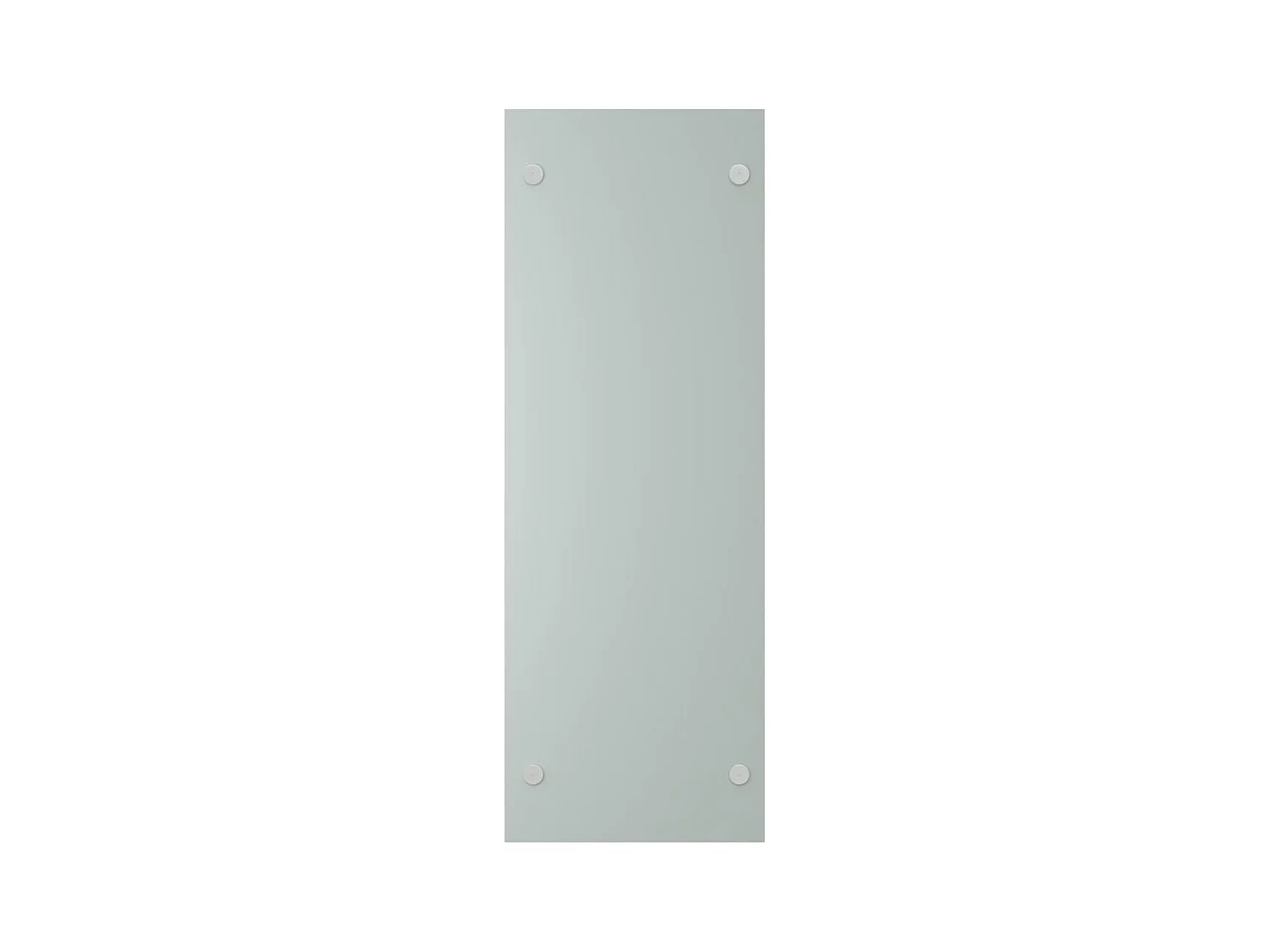 Olland  Brennholzregal Weiß 40x35x100 cm Hartglas