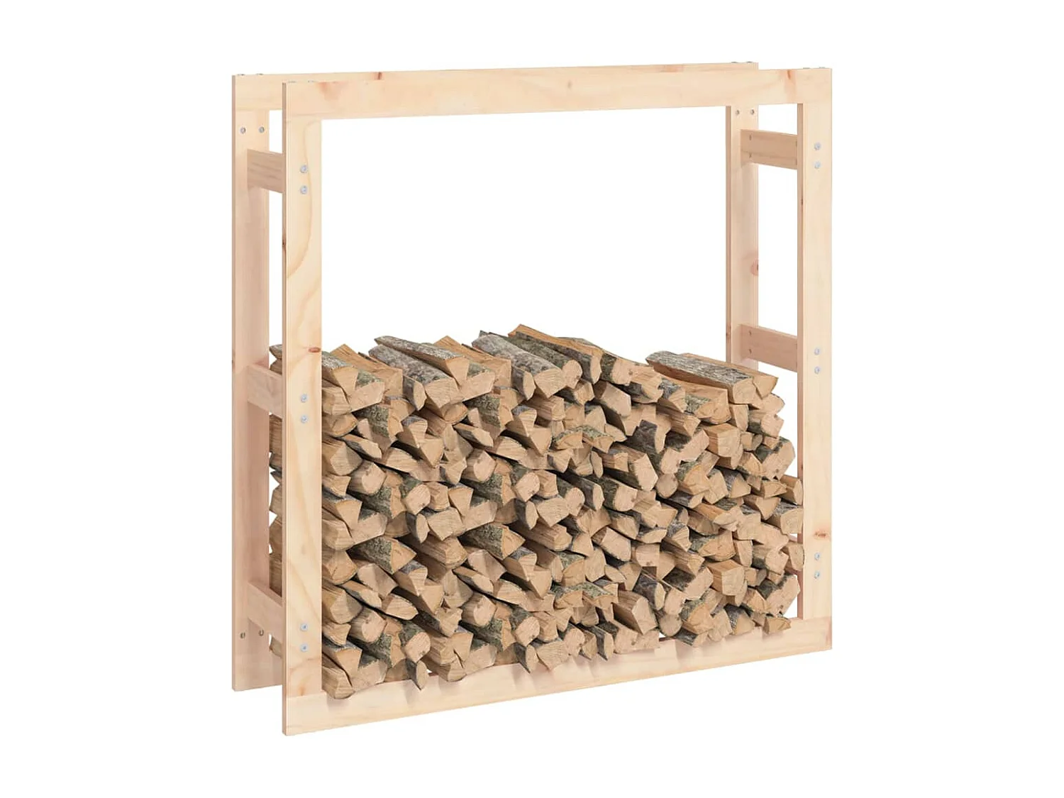 Riemst  Support pour bois de chauffage 100x25x100 cm Bois de pin