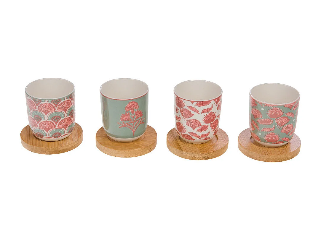Coffret de 4 tasses expresso Tilly