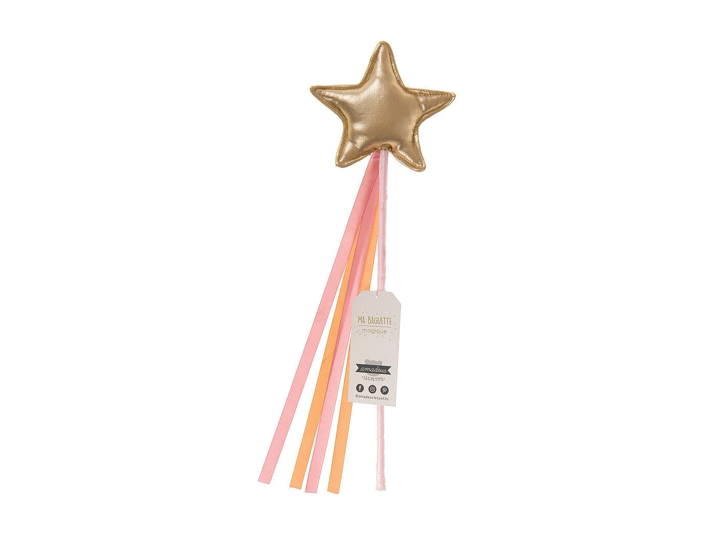Baguette magique rose gold