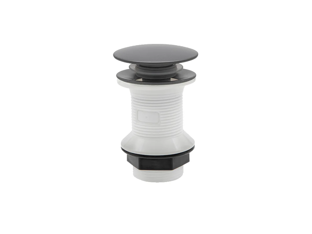 Universal-Metallabfluss grau Essebagno