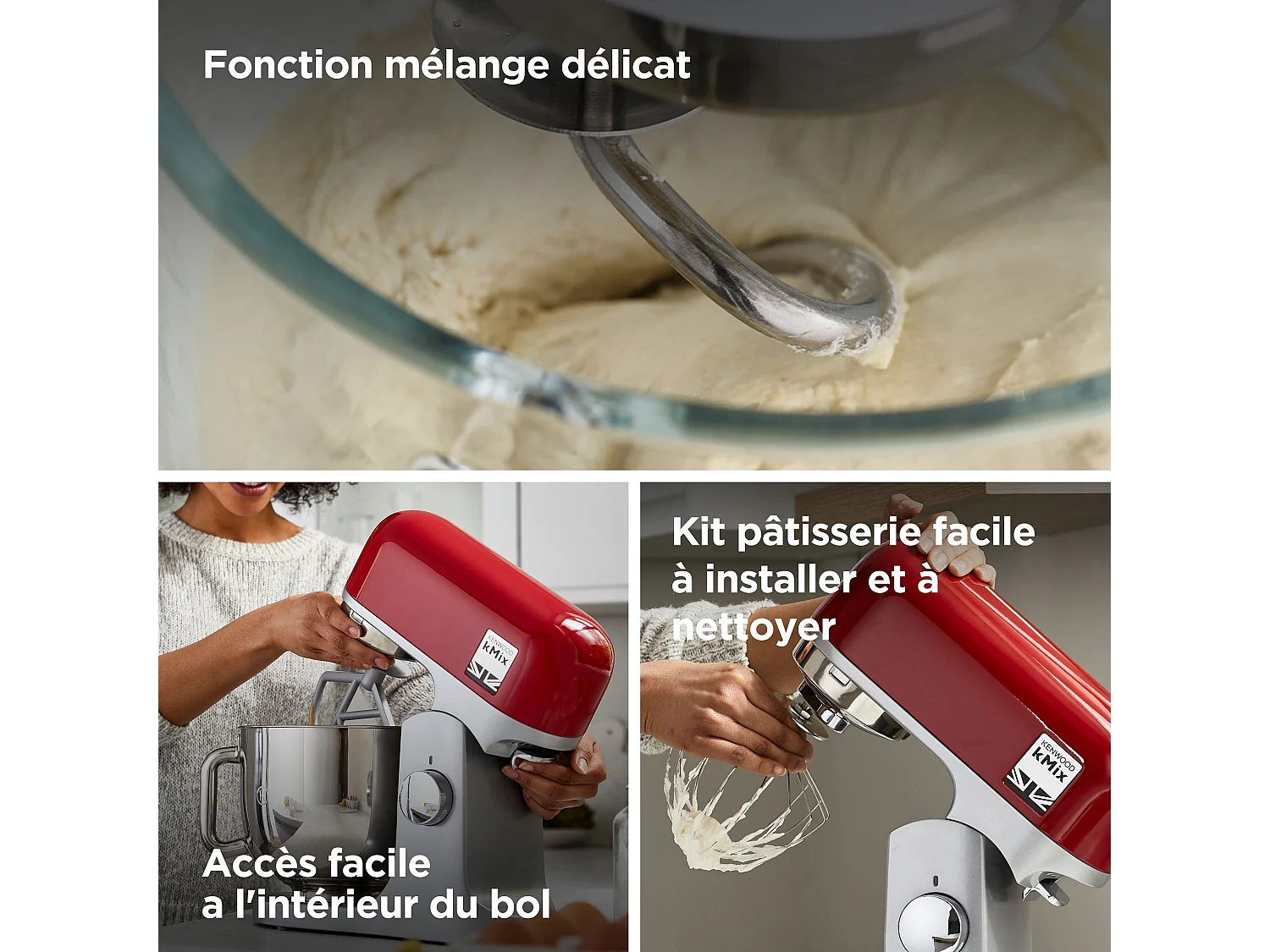 Keukenrobot KENWOOD KMX750RD Rood 1000 W 5 L