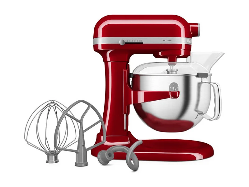 Robot da cucina multifunzione KitchenAid Artisan 5KSM60SPX 5,6 L 375 W Rosso Empire
