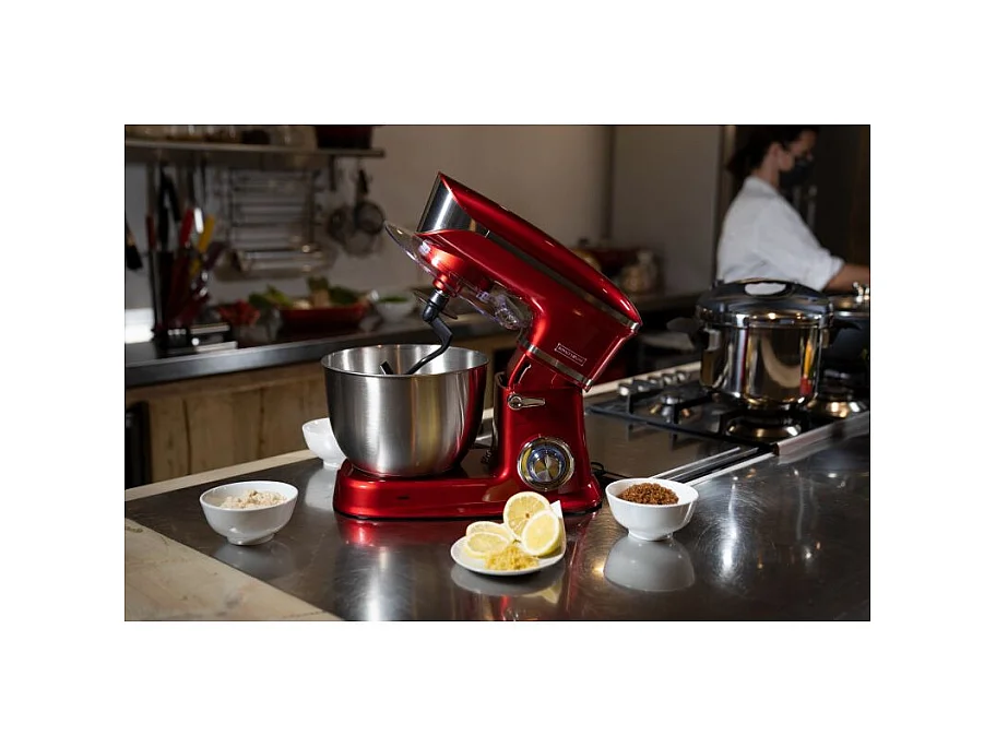 Robot de cuisine Royalty Line PKM-1900.7 1900 watts max - Rouge