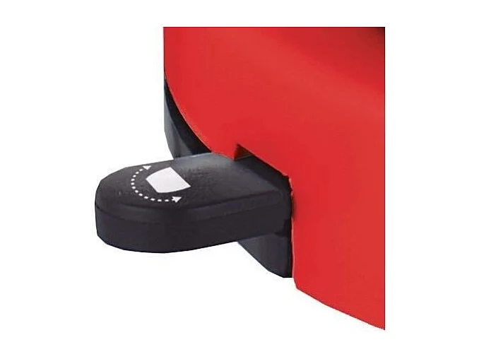 Robot pétrin - JOCCA - Bol en acier inoxydable 3,5 L - 5 vitesses - Rouge et gris