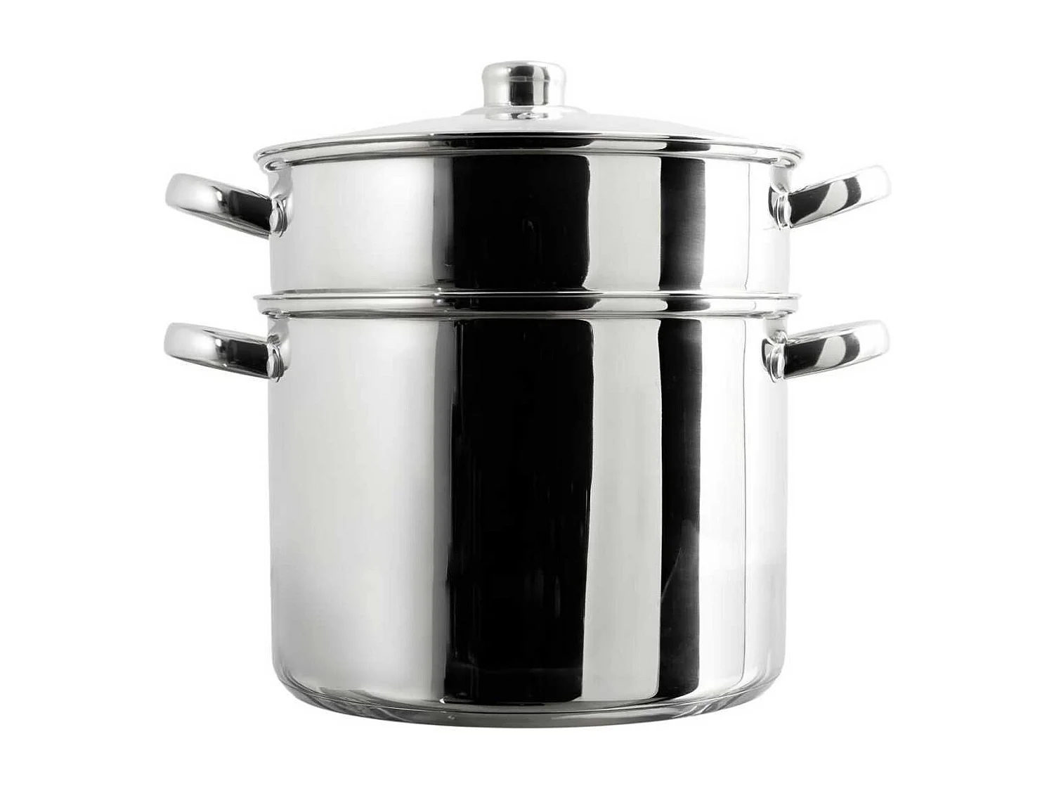 Couscoussier Métal 8L avec Couvercle - LIRAN