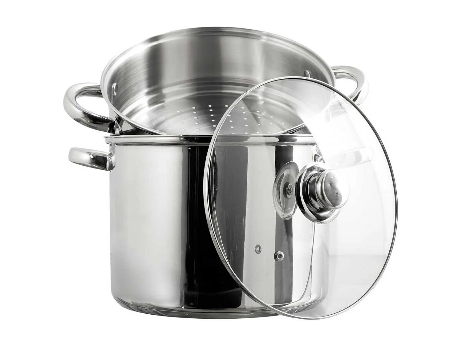 Couscoussier Métal 8L avec Couvercle - LIRAN