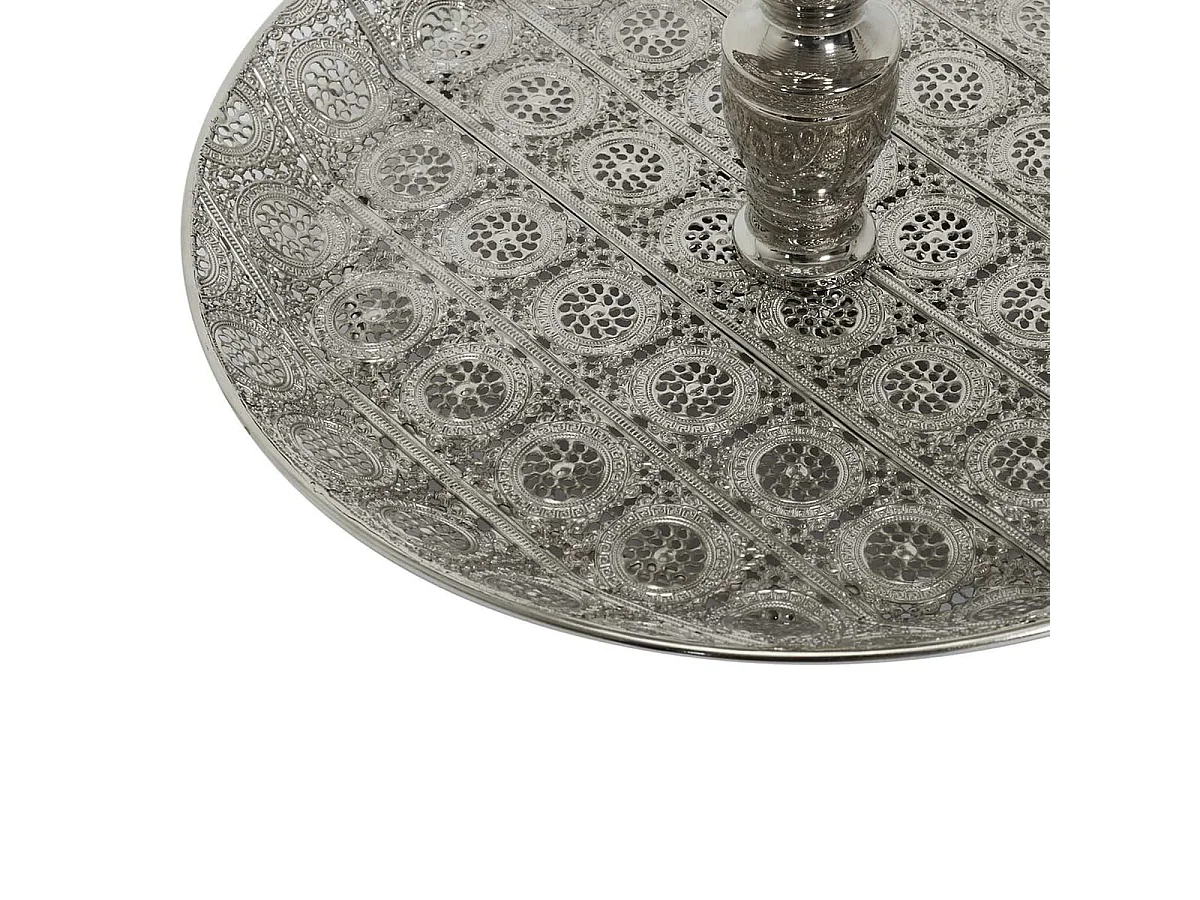 Plateau Décoratif Double Ø49cm en Métal - AUGUST