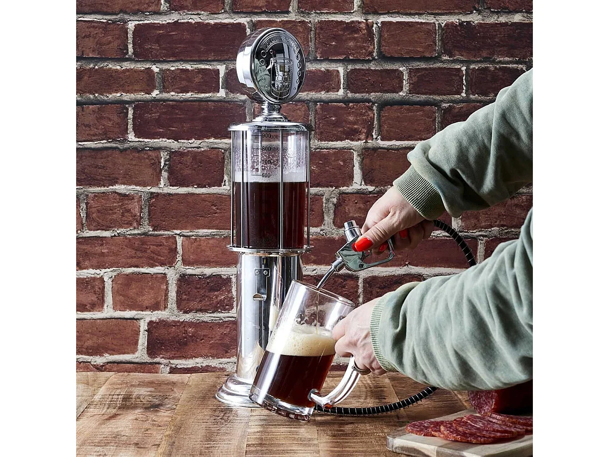 Distributeur à Boisson 90cl Style Pompe à Essence - GAROK