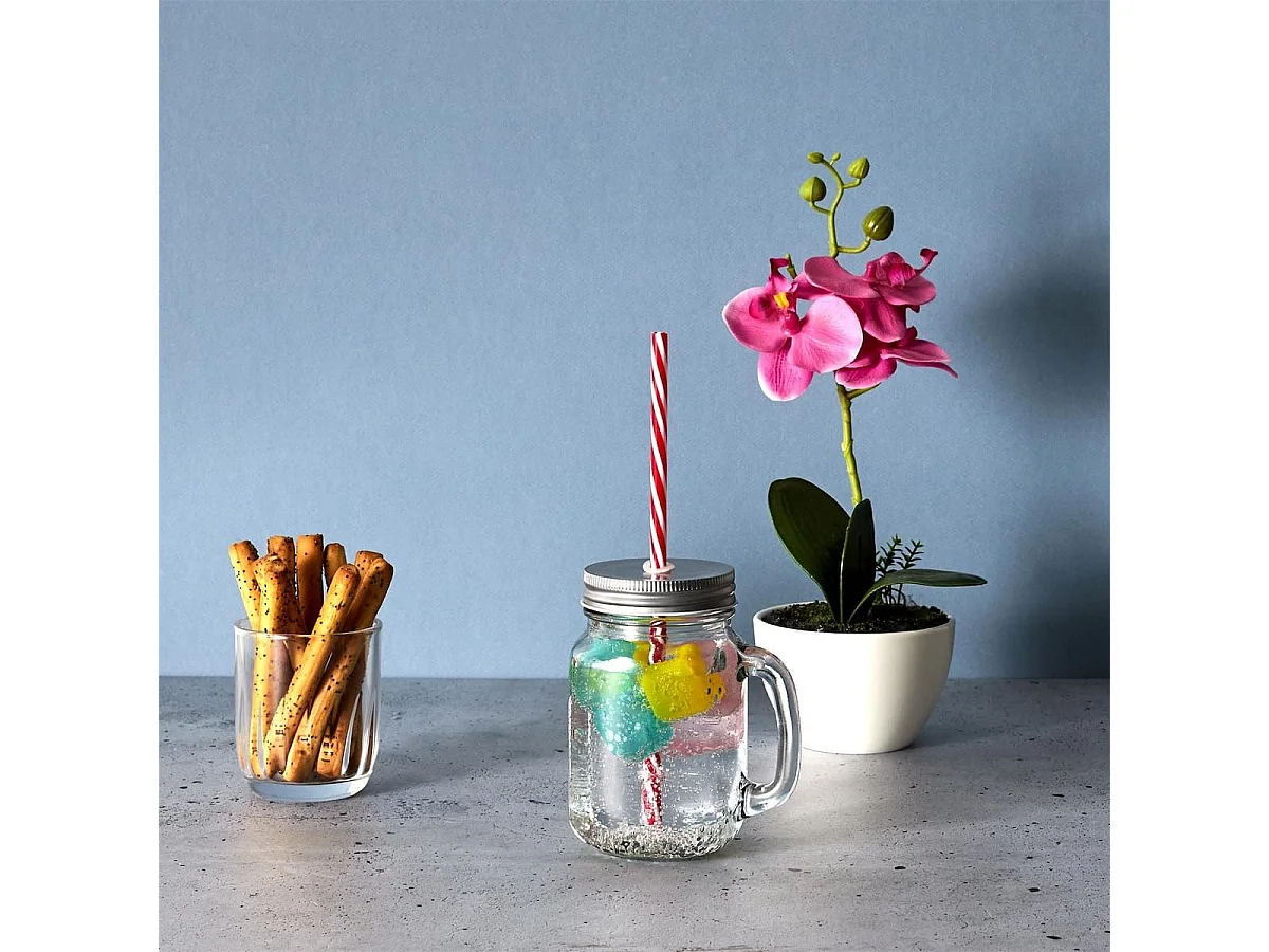 Set de 40 glaçons réutilisables en plastique bleu, rose et jaune