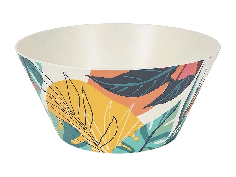 Saladier en plastique paradis exotique (Ø25cm) - ANTILLES