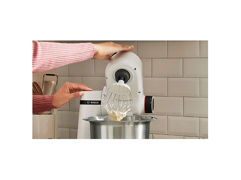 Robot patissier compact et multifonction KITCHEN MACHINE BOSCH Serie 2 - 700W - 3,8L - Blanc