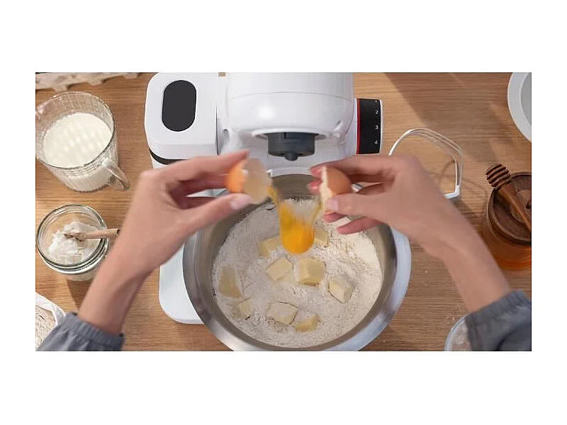 Robot patissier compact et multifonction KITCHEN MACHINE BOSCH Serie 2 - 700W - 3,8L - Blanc