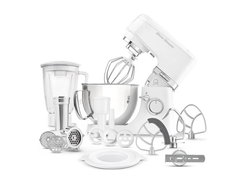 Robot pâtissier Sencor Kitchen Champion STM 6350WH - 1000 Watt - Blanc - 8 présélections - Bol 4.5L