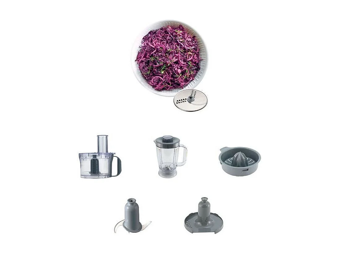 Robot multifonction - KENWOOD - Multipro Compact FDP302SI - Argent