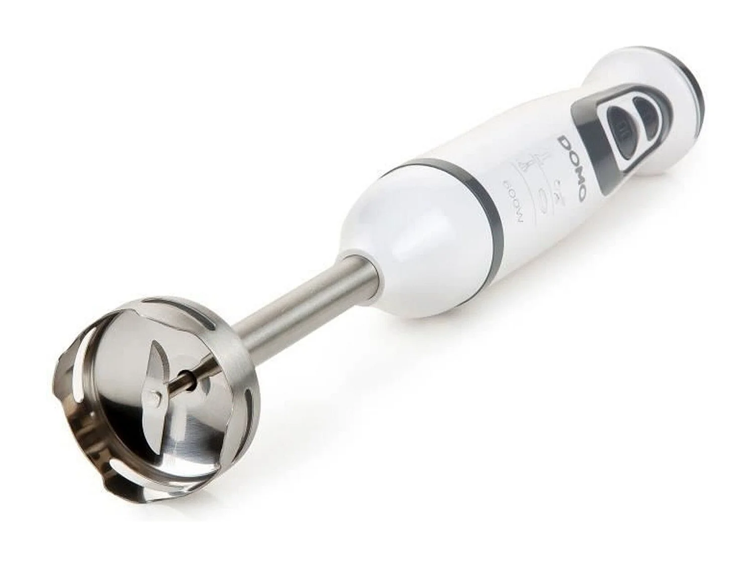 Ensemble Mixeur - DOMO - DO1089M - 600 W - Vitesse variable + Turbo - Mixeur plongeur, fouet, hachoir, verre gradué - Blanc