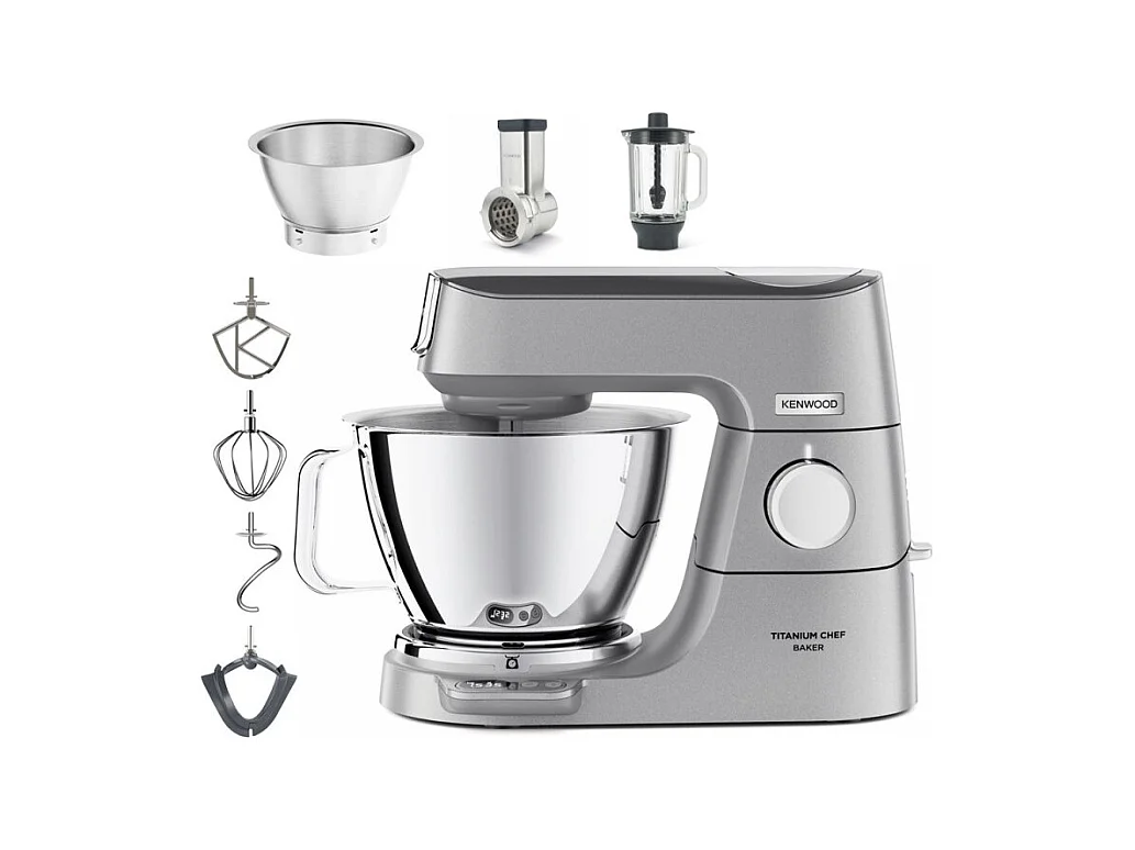Robot pâtissier Kenwood Titanium Chef Baker KVC85.314SI 1200 W Argent