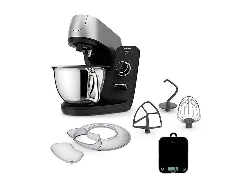 Robot pâtissier Moulinex Coach YY5172FG 1200 W Noir et Silver