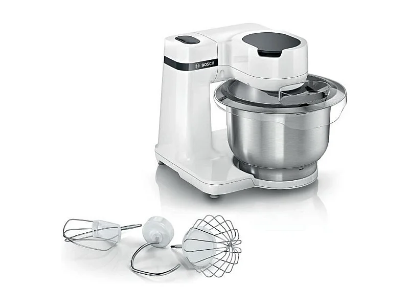Robot pâtissier - BOSCH - MUMS2EW00E Serie 2 - 700 W - 4 vitesses - Blanc