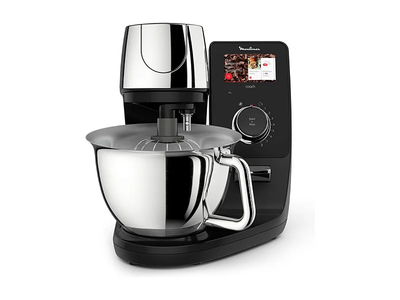 Robot pâtissier Moulinex I Coach Touch QA951810 1200 W Noir et Silver