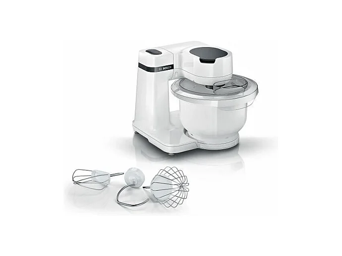 Robot pâtissier BOSCH Serie 2 MUMS2AW00 - 700 W - 4 vitesses - 3,8 L - Blanc