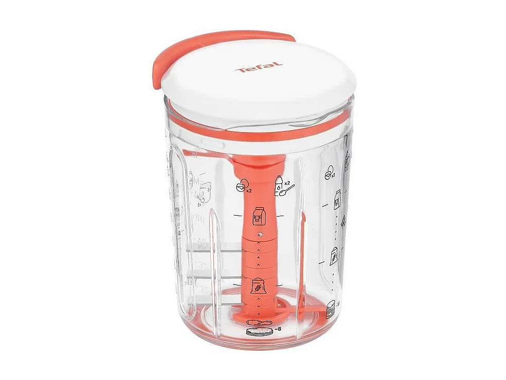 TEFAL Crepes Express Mélangeur pâte a crepes, Préparation en 2 minutes, Sans grumeaux, 3 recettes graduées intégrées K1844