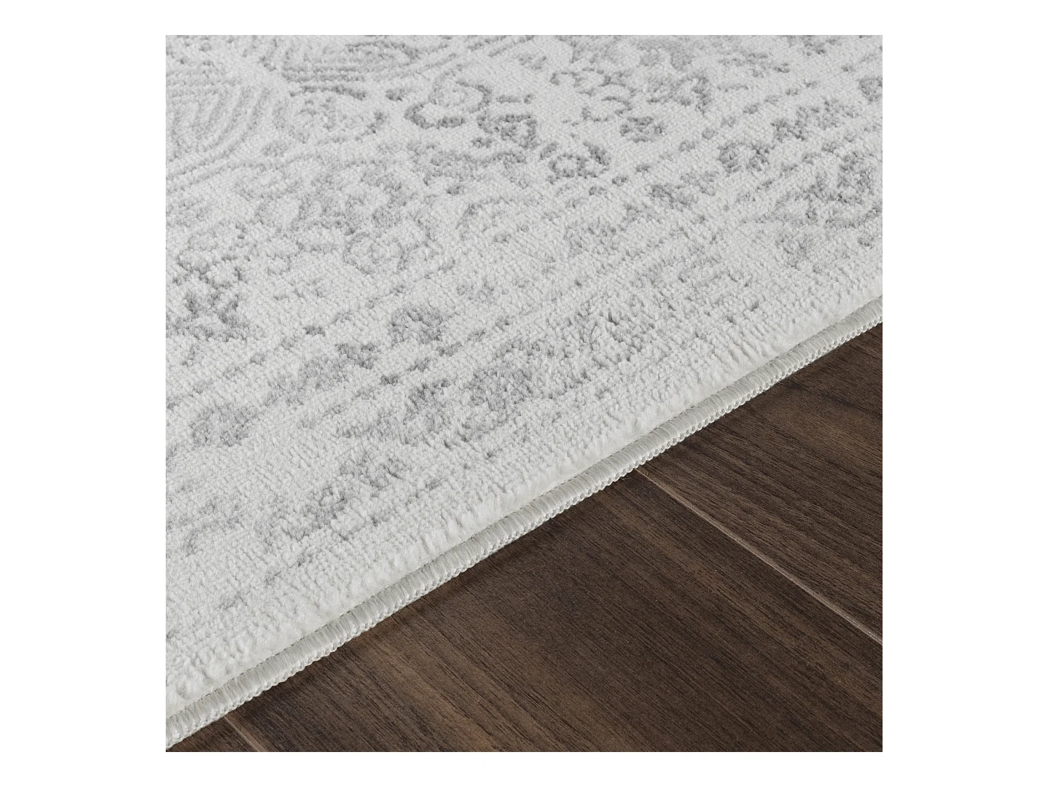 Tapis Vintage Oriental - Ivoire/Gris - 200x275cm - VICKY