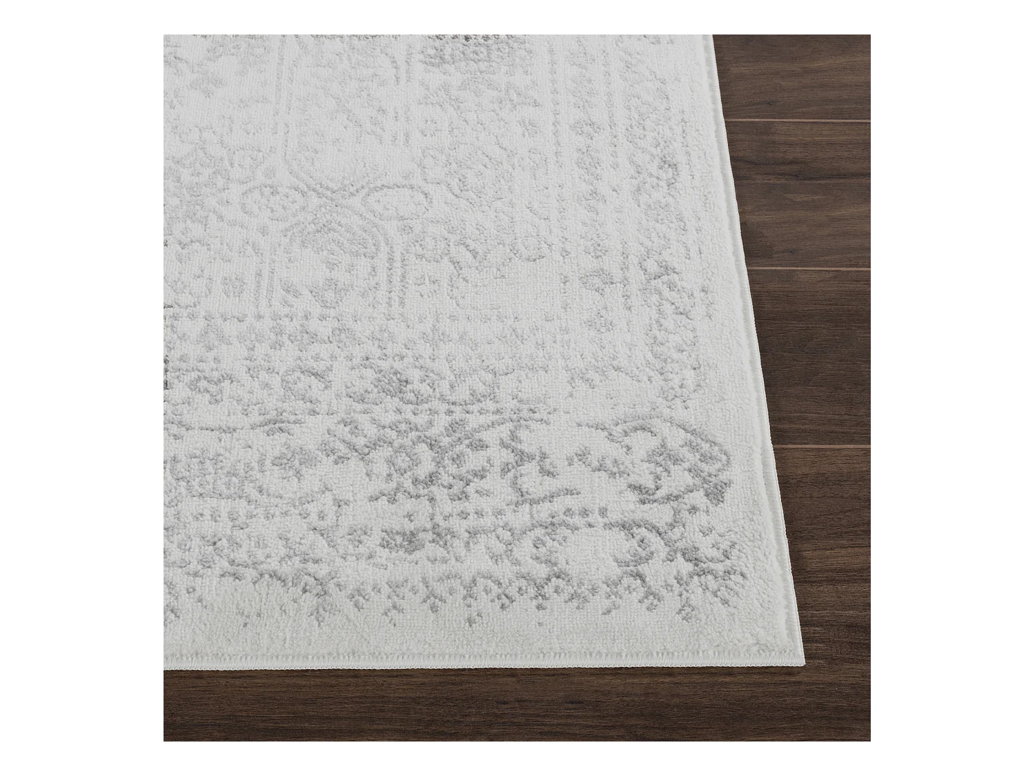 Tapis Vintage Oriental - Ivoire/Gris - 200x275cm - VICKY