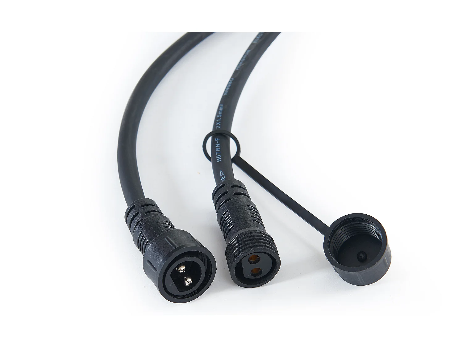 Guirlande lumineuse guinguette emboîtable - 10 ampoules ambrées - 10 mètres  - BASALTE