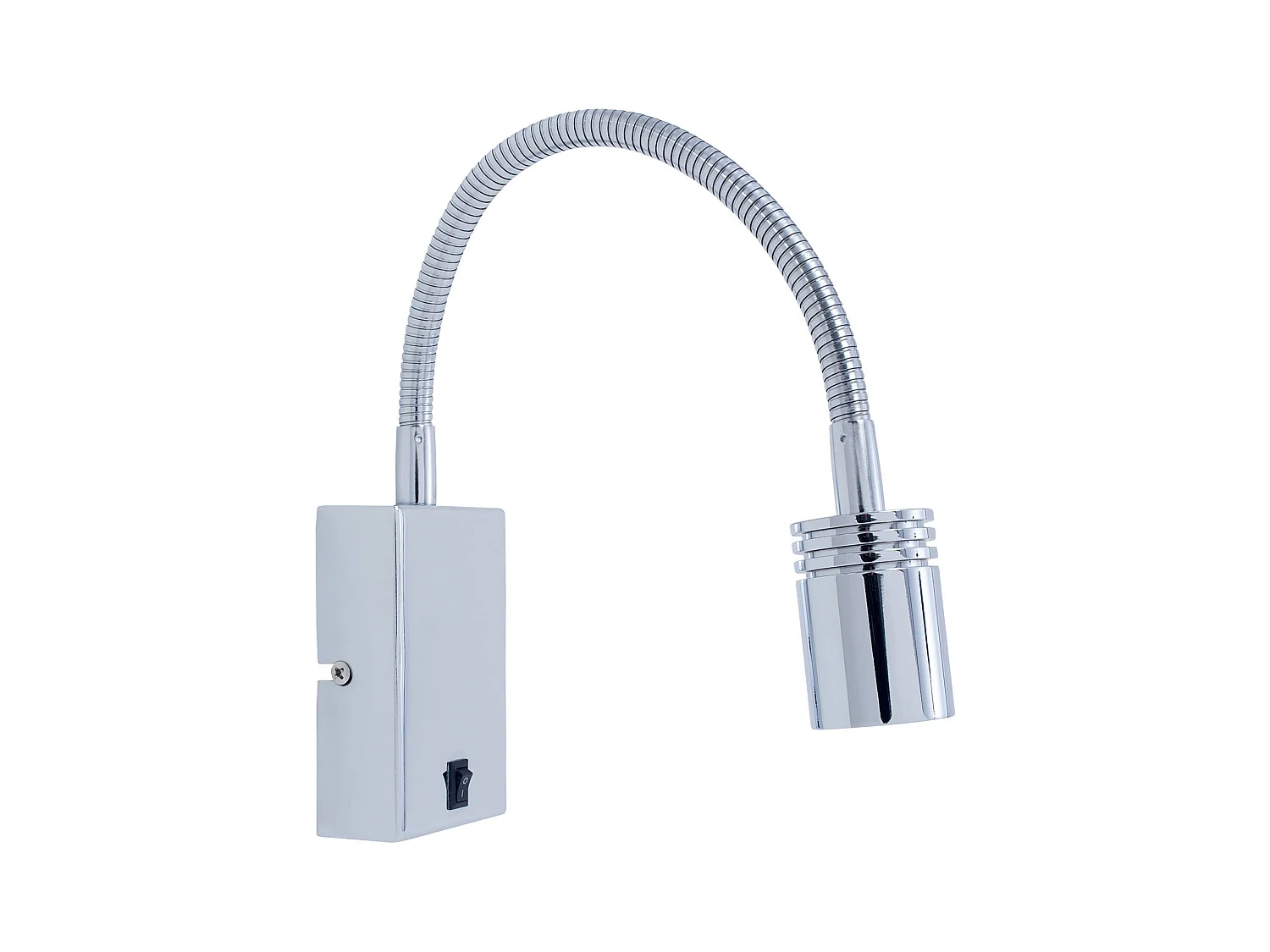 LEDS C4 Lumière De Lecture Book Rectangular Surface Led 3W Blanc Chaud - 3000K Chrome