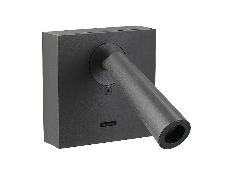 LEDS C4 Lumière De Lecture Gamma Mix&Match Square Led 2.2W Blanc Chaud - 2700K Gris U