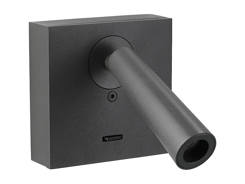 LEDS C4 Lumière De Lecture Gamma Mix&Match Square Led 2.2W Blanc Chaud - 2700K Gris U