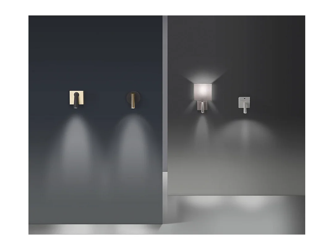 LEDS C4 Lumière De Lecture Gamma Mix&Match Square Led 2.2W Blanc Chaud - 2700K On-Off