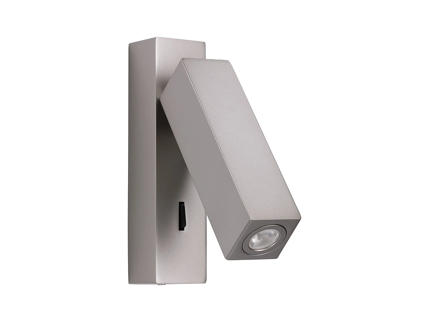 LEDS C4 Lumière De Lecture Hall Surface Led 3W Blanc Chaud - 3000K On-Off Nickel Sati