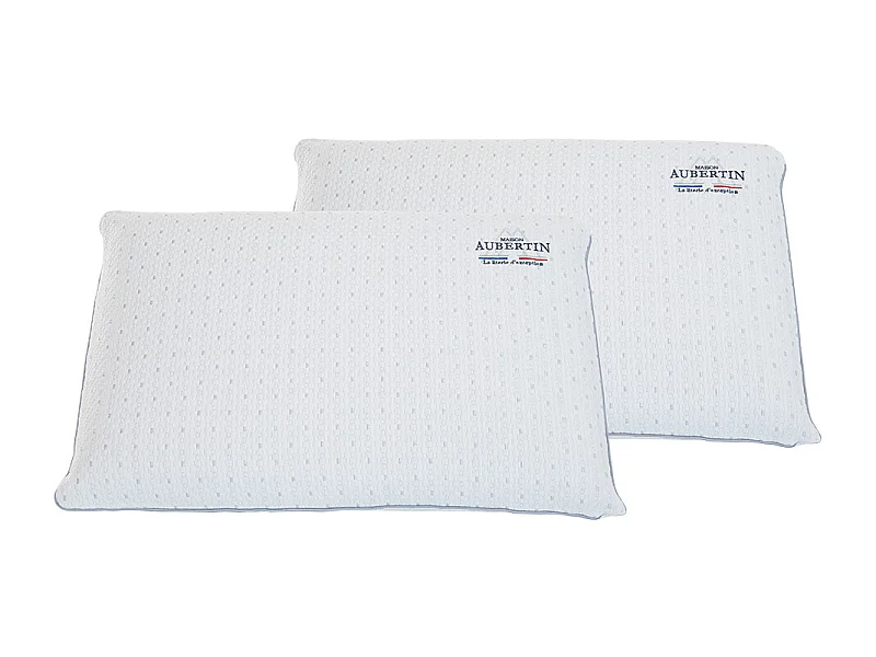 Lot de 2 Oreillers Malva ergonomique - 60 x 40 cm