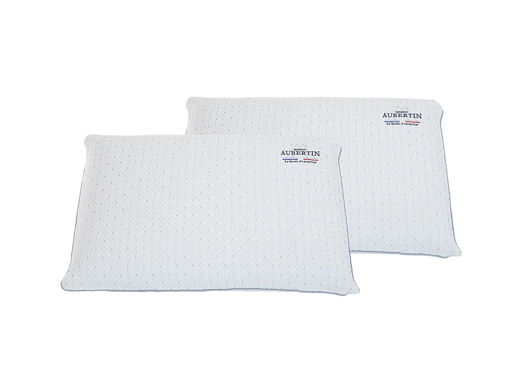 Lot de 2 Oreillers Malva ergonomique - 60 x 60 cm