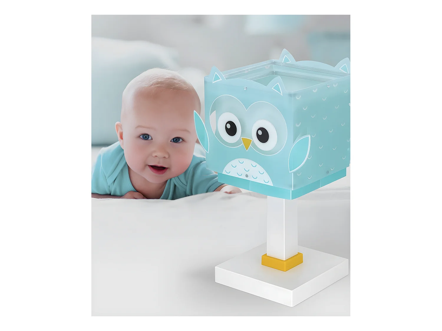 Lampada da tavolo per bambini Little Owl Gufo | DALBER