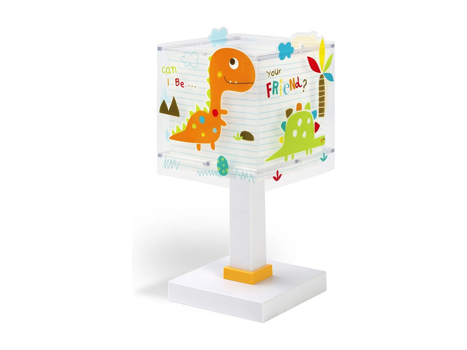 Lampada da comodino per bambini Dinos dinosauri | DALBER