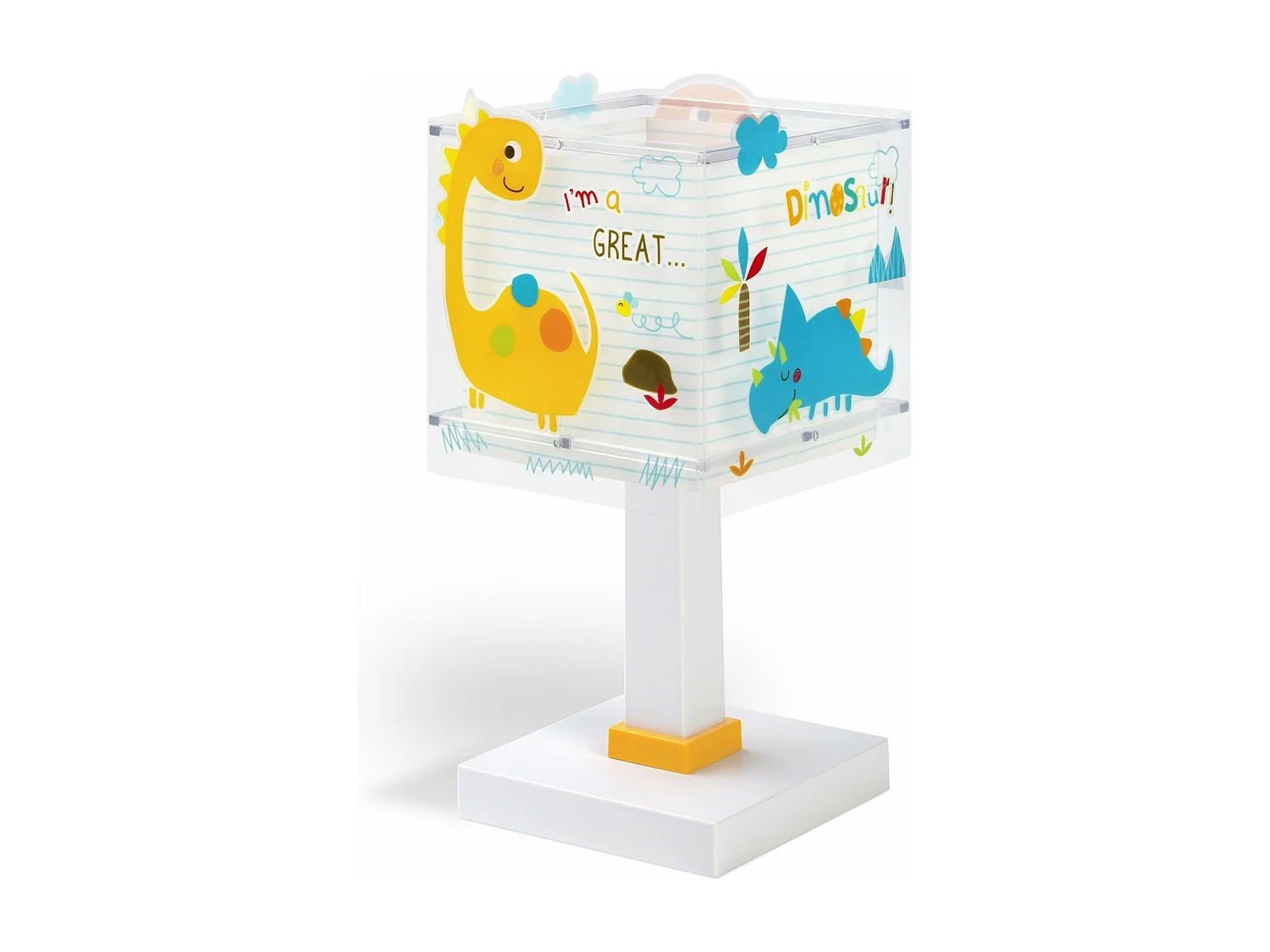 Lampada da comodino per bambini Dinos dinosauri | DALBER