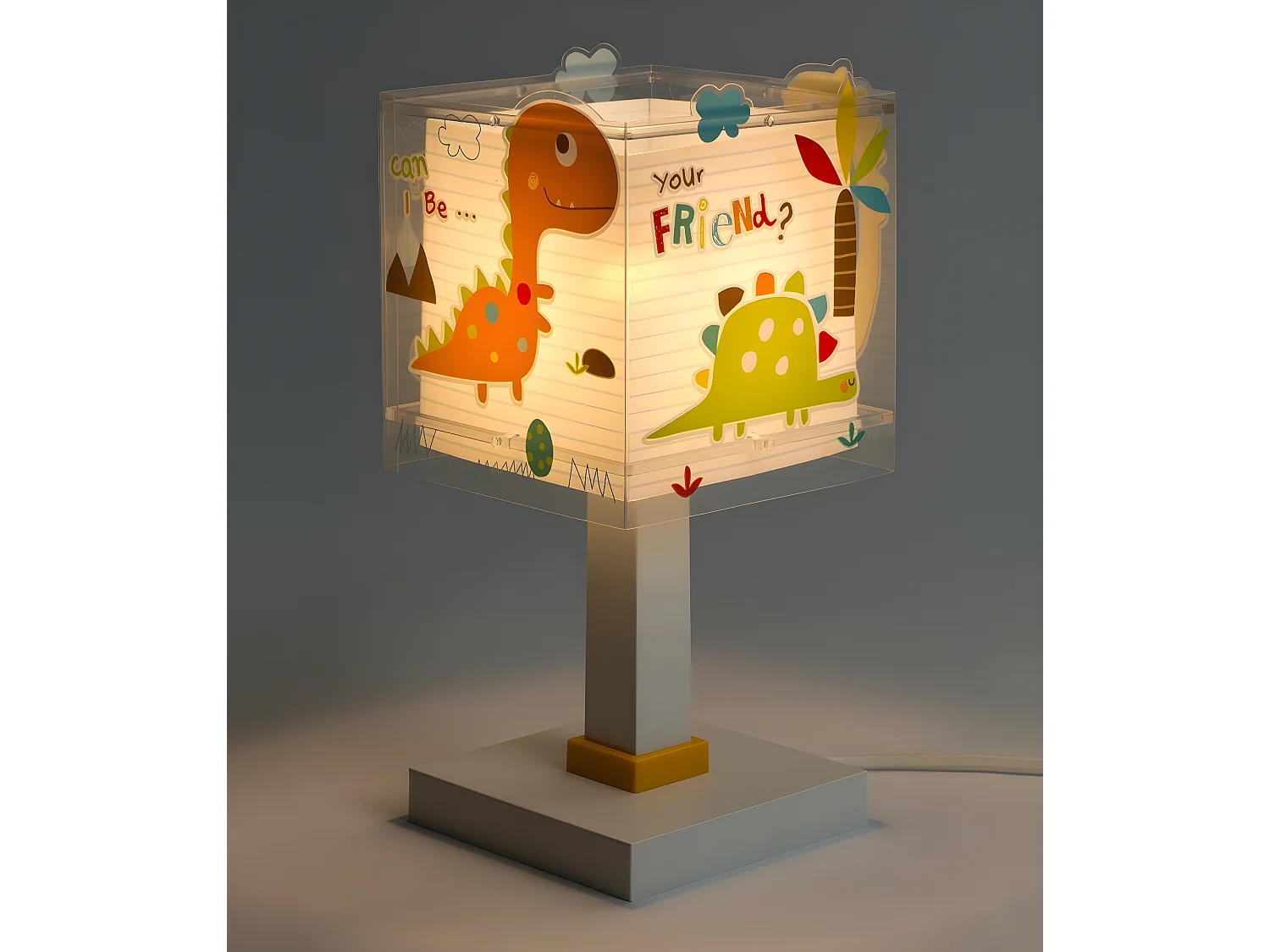 Lampada da comodino per bambini Dinos dinosauri | DALBER