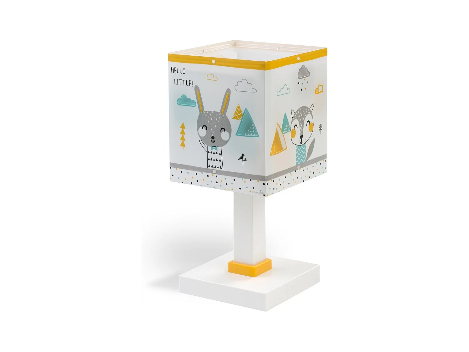 Lámpara de sobremesa infantil Hello Little animales bosque | DALBER