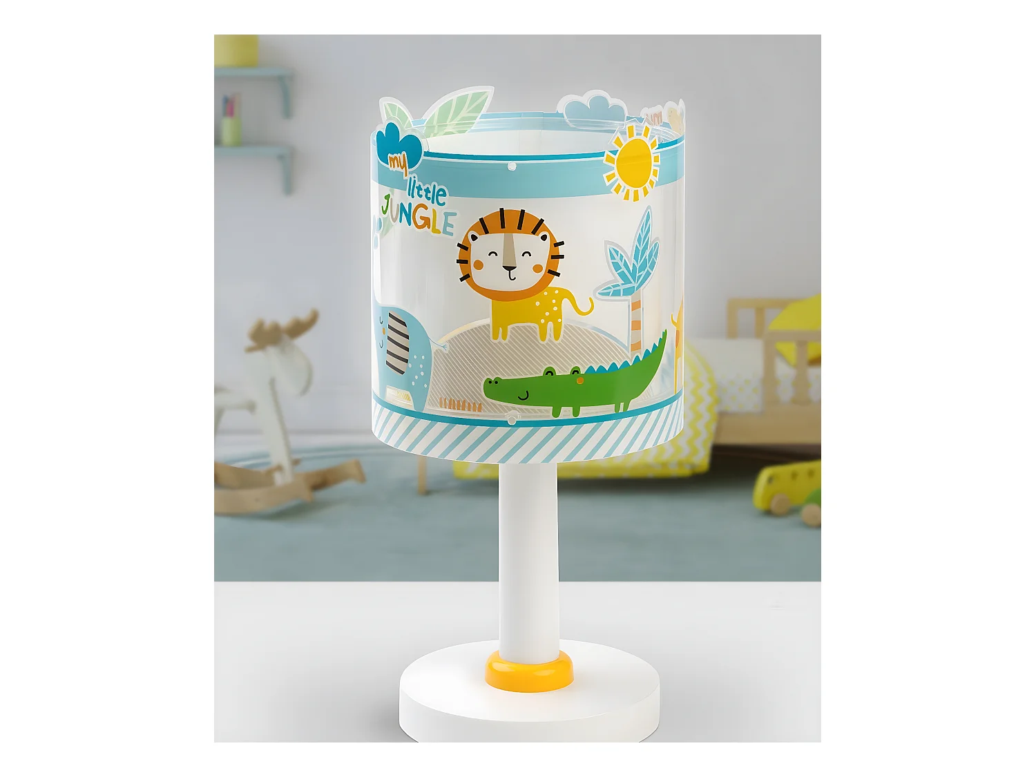 Lampe de chevet pour enfants My Little Jungle animaux de la jungle