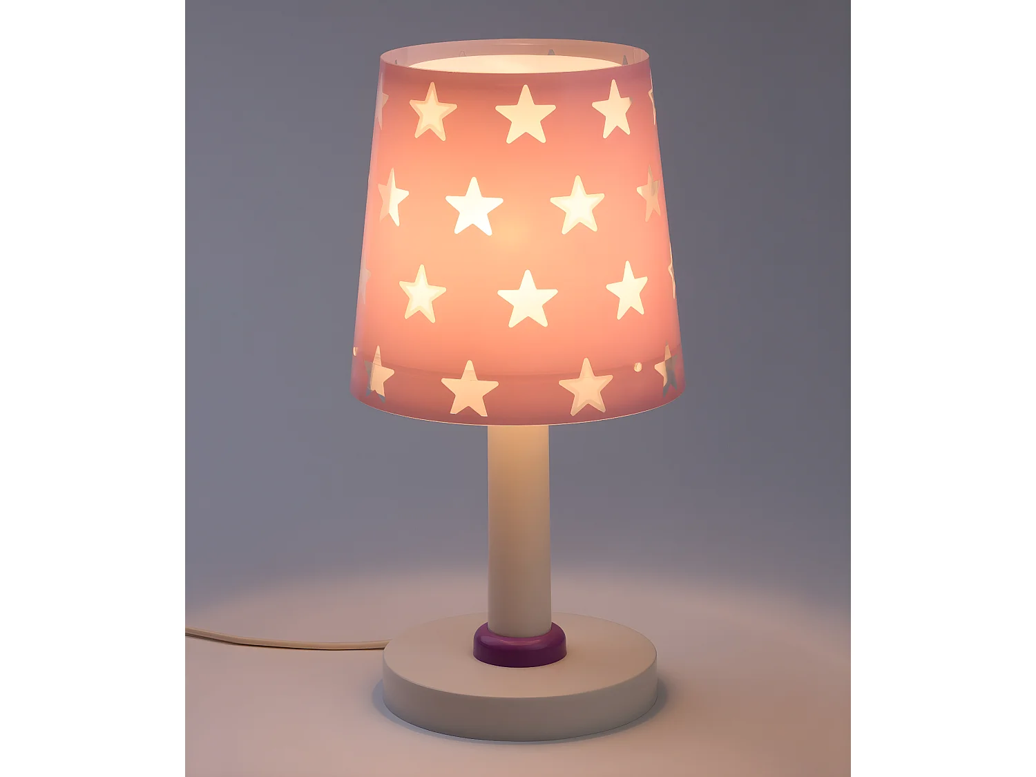 Lámpara de mesa Stars estrellas malva | DALBER