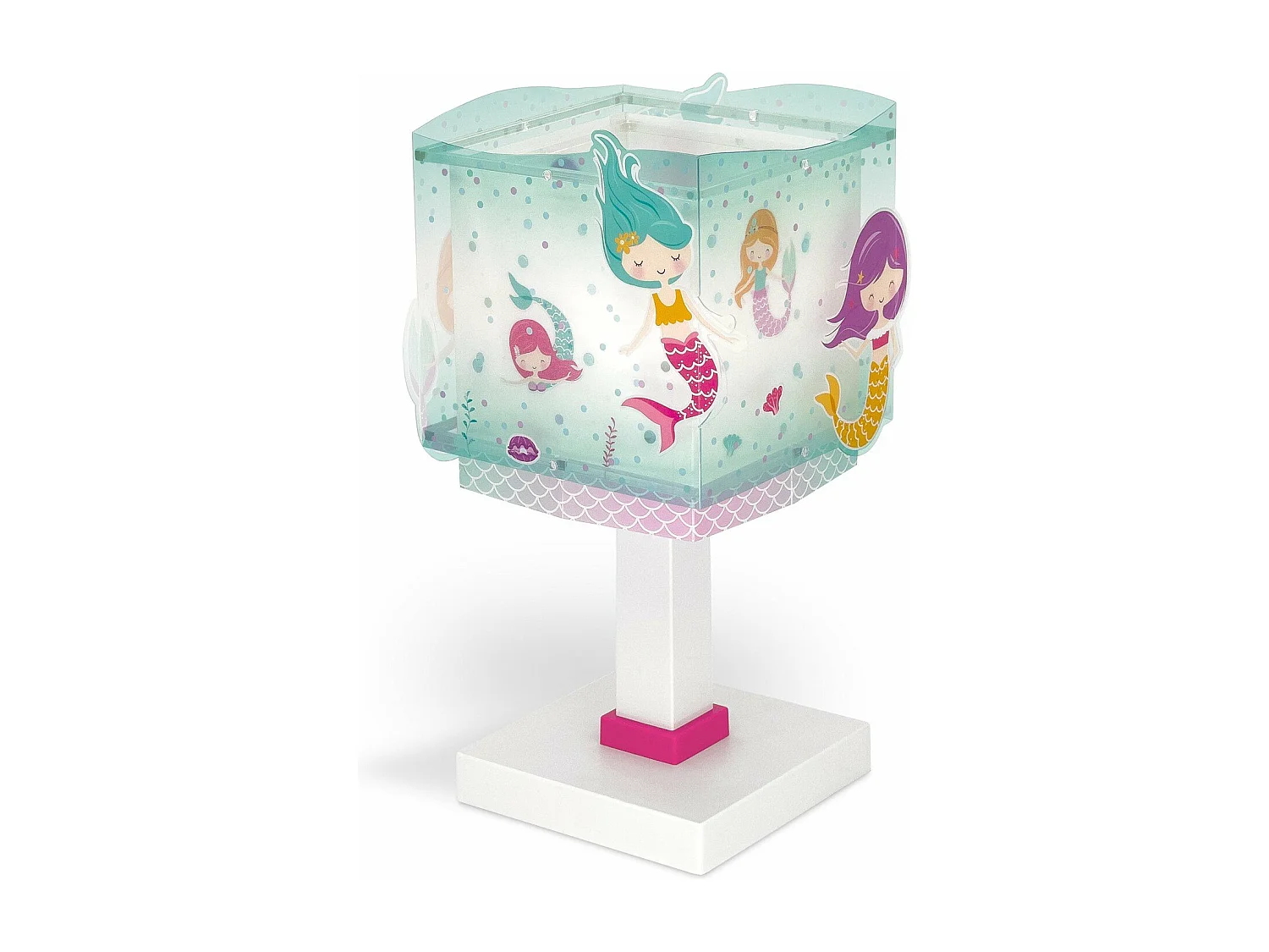 Lampe de chevet pour enfant Mermaids Sirènes
