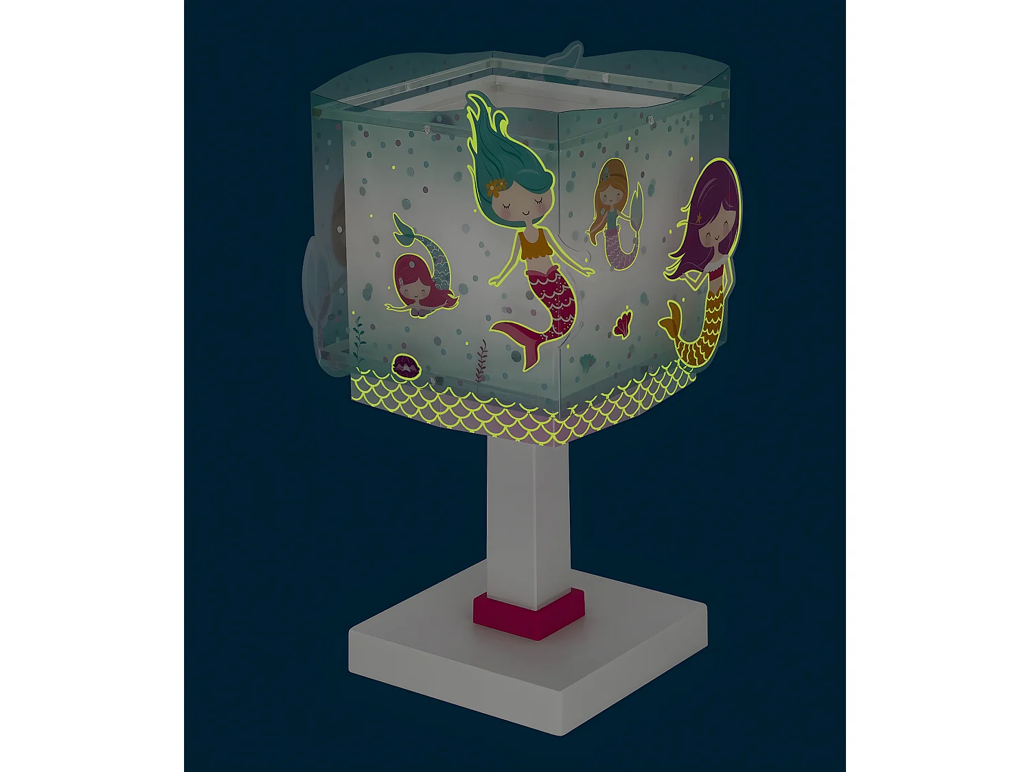 Lampe de chevet pour enfant Mermaids Sirènes