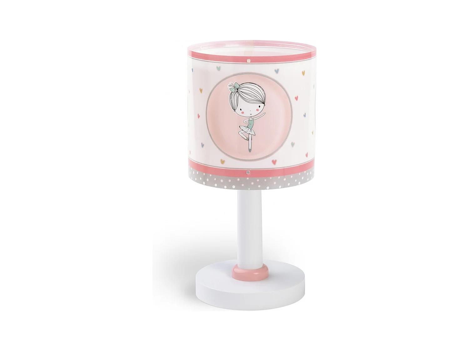 Lámpara infantil de mesa Sweet Dance Bailarina Rosa| DALBER