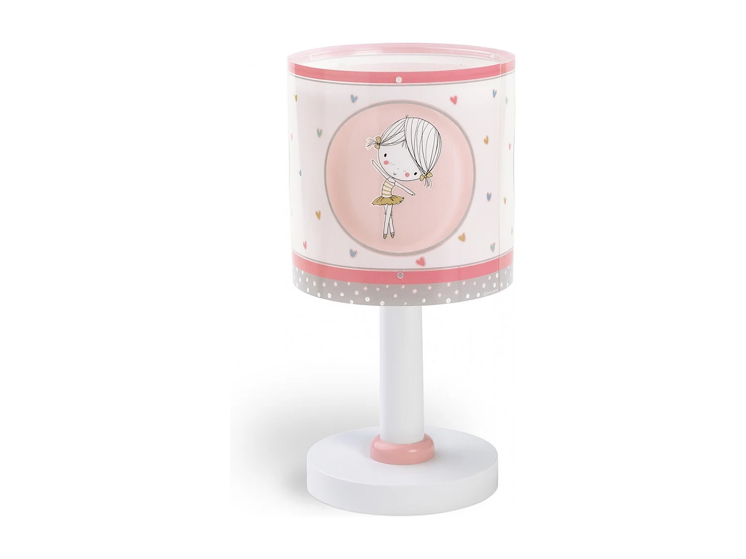 Lámpara infantil de mesa Sweet Dance Bailarina Rosa| DALBER