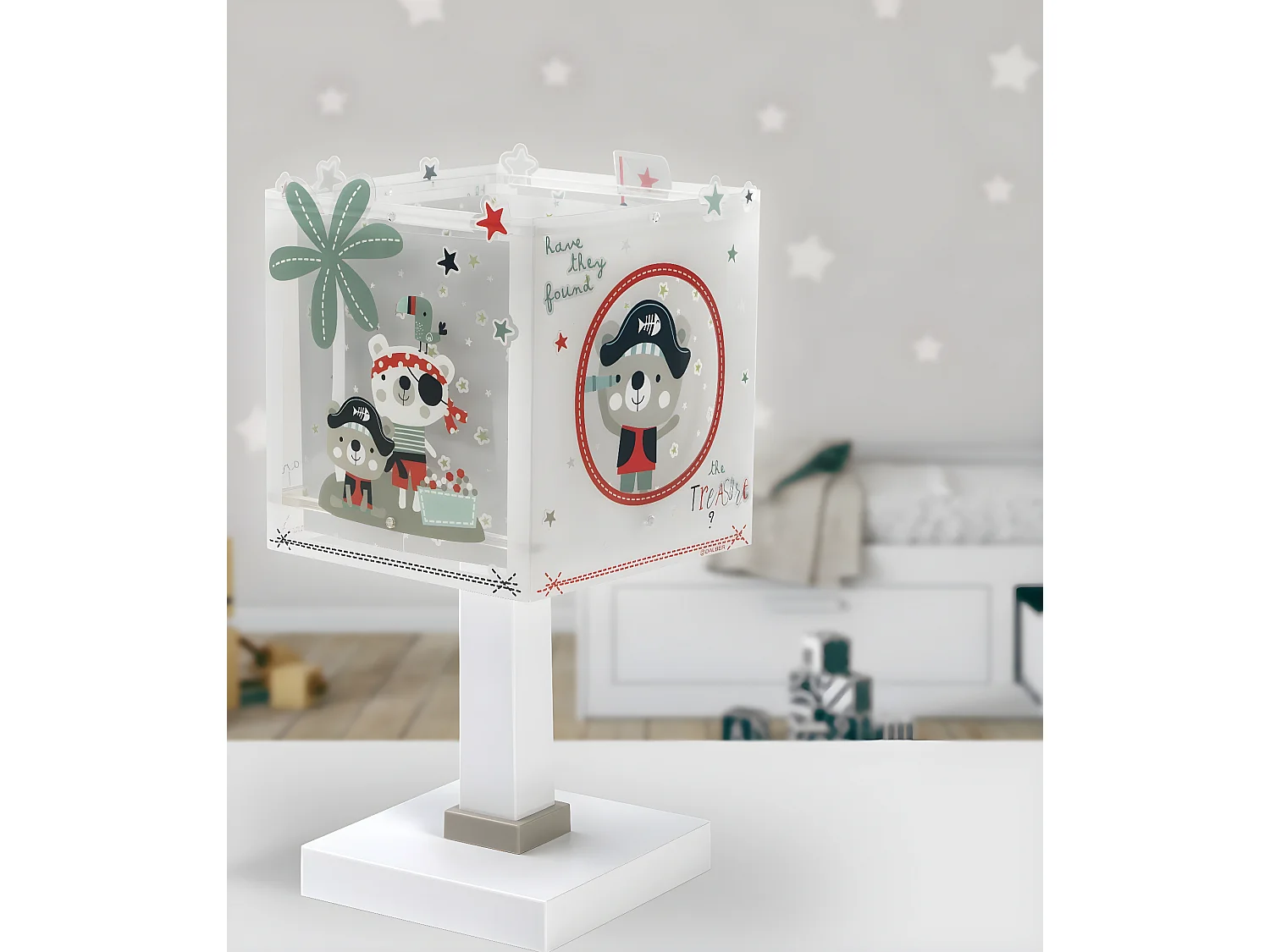 Lampe de chevet pour enfants The Pirates